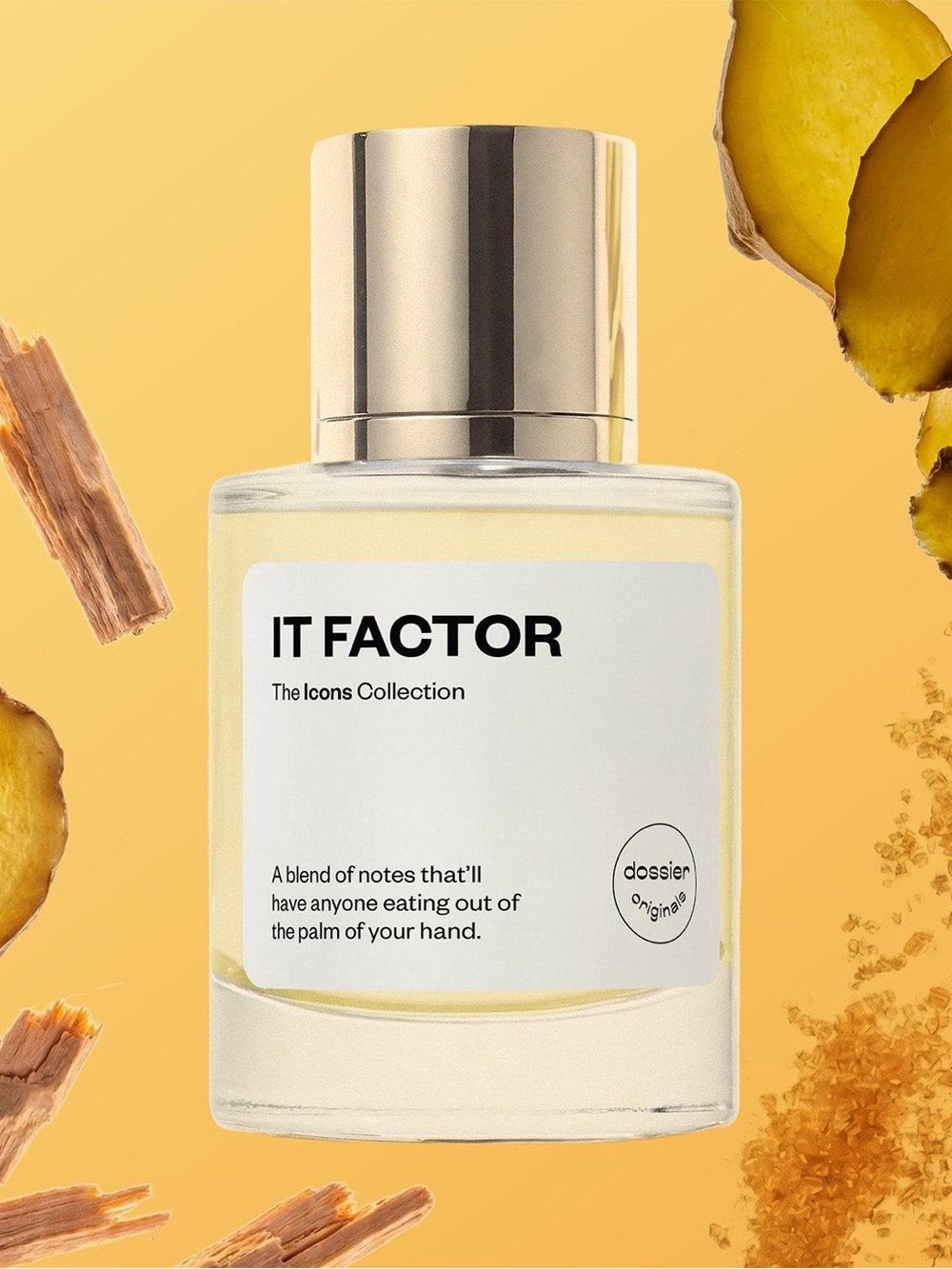 IT FACTOR Men's Fragrance - Yellow Scented Eau de Perfume 50 ml